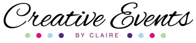 Creative Events by Claire Logo